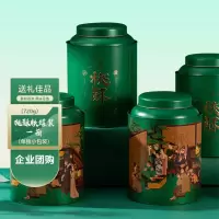 泸溪河(LXH)桃酥铁罐装720g*4盒/箱 桃酥礼盒节日伴手礼中式糕点饼干 1箱