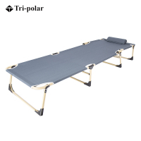 三极户外(Tri-Polar) TP1021 193*68*30cm 方管折叠床 (计价单位:张)银灰色