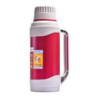 清水(SHIMIZU)SM-3331-200 2L不锈钢保温壶 进口玻璃内胆开水瓶(计价单位:个) 钢本红