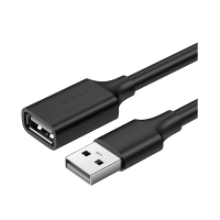 绿联 10318 5米 USB2.0 公对母数据线 延长线 (计价单位:根) 黑色