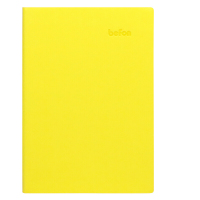 得印(befon) 9930 A5 100页/本 平纹平装 PU皮面 笔记本 (计价单位:本) 黄色