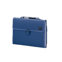 金得利(KINARY) KF412TL A4 13格 针织纹 风琴包 (计价单位:个) 蓝色