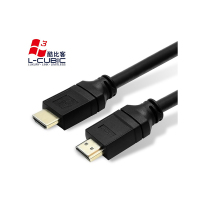 酷比客 LCAVHHSG14HSE-10M-黑色 HDMI视频信号线 1.00 根/个 (计价单位:个) 黑色