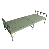 三极户外(Tri-Polar) TP1045 200*80*35cm 塑钢 二折 折叠床 (计价单位:把) 军绿色