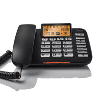 集怡嘉(Gigaset) DA580 大按键 电话机 (计价单位:台) 曜石黑