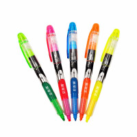 史泰博 PV165C 黄、绿、橙、粉红、蓝 荧光笔 5.00 支/卡 (计价单位:卡) 五色