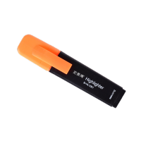 史泰博 B-HL1001 马卡龙单色 荧光笔 12.00 支/盒 (计价单位:盒) 橙色