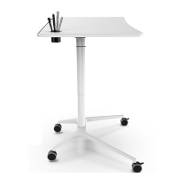 宜客乐思 LS801WT 移动式 升降办公桌 1.00 个/台 (计价单位:台) 白色
