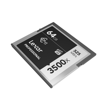 雷克沙 LC64GCRBAP3500 3500X 读取速度525MB/S 64G CF存储卡 (计价单位:个)