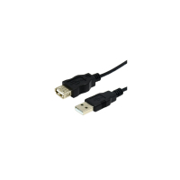 酷比客(L-CUBIC) LCCPUSBAMAF-5M 5m USB2.0 延长线 (计价单位:根) 黑色
