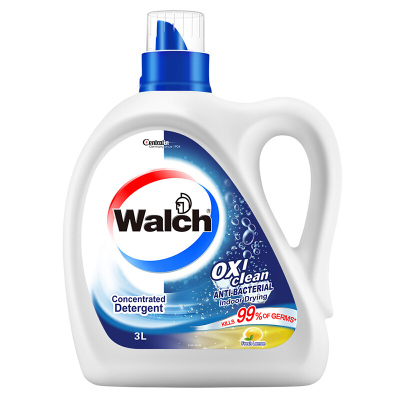 威露士(walch) 抗菌有氧 3L 柠檬 洗衣液 (计价单位:瓶)