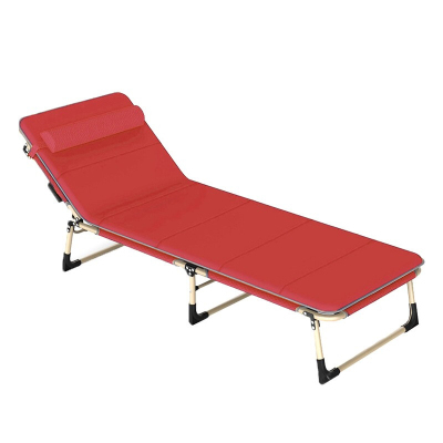 三极户外(Tri-Polar) TP1020 加棉垫 193*63*30cm 折叠床 (计价单位:把) 橘红色