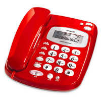 步步高(BBK) HCD007(6132)TSD 有绳座式 电话机 (计价单位:台) 红色
