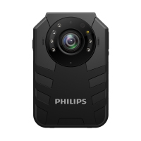 飞利浦(Philips) VTR8400 GPS双模定位4G 便携式摄像装置 (计价单位:台) 黑色