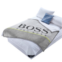 BOSS HUGO BOSS格纹羊羔绒毯HBMT-020