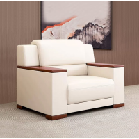 匹客 办公沙发接待商务会客洽谈中式贵宾沙发 可支持定制颜色
