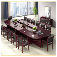 匹客 会议桌长桌油漆洽谈桌操作台会客长条桌7米 尺寸可定制