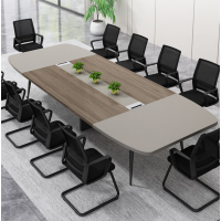 匹客 会议桌小型洽谈桌椅组合长桌现代简约培训桌长桌条会议室 定制色卡及尺寸
