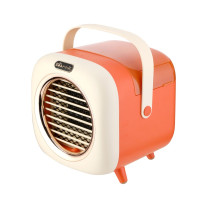 小熊 取暖器 家用暖风机暖风扇落地桌面电暖器便携式电暖气片烤火取暖炉热风 活力橙 DNQ-A06X5
