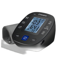 西屋 血压测量仪家用测压仪器中老年人全自动医疗用电子血压计 高清大屏-语音播报-X808