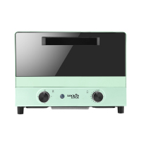 乐扣乐扣 电烤箱家用烘焙小型烤箱多功能全自动蛋糕绿色EJO427GRN