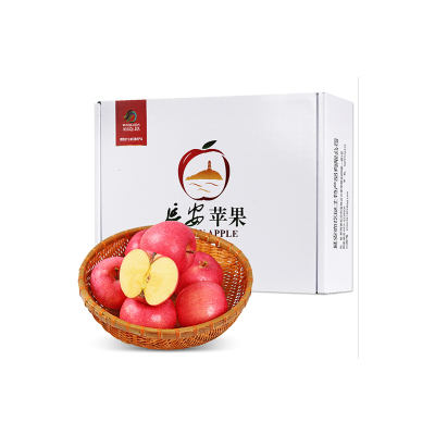 延安洛川红富士苹果时令水果新鲜脆甜2023新货约10斤 尊贵装