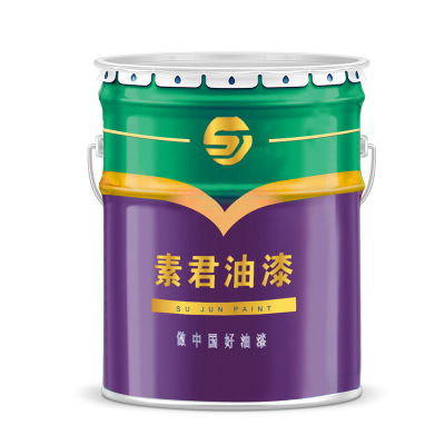 素君 醇酸调和漆 油漆 1kg/桶(棕色)