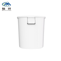 魅祥水桶清洁拖把桶大号塑料桶 100升不带盖(白色)