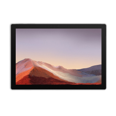 微软(Microsoft)Surface Pro7+ 12.3英寸高色域 二合一平板电脑 i5 8G+128G 含键盘银