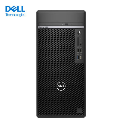 戴尔(DELL)OptiPlex 7000MT 商用台式电脑单主机 i7 8G 1T+256G固态 DVDRW