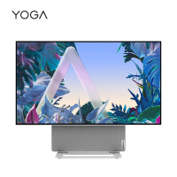 联想(Lenovo)YOGA 27 4K超清全面屏 一体台式机电脑 27英寸 锐龙R5-6600H 16G 1T 银