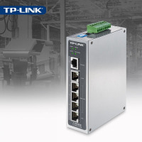 TP-LINK普联TL-R483G工业级5口千兆有线工业路由器AP管理内置AC可管理20AP 防火墙