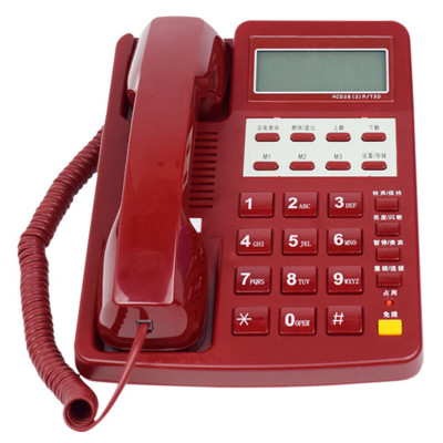 富桥HCD28(3)P/TSD政务话机 保密红白电话机 HCD28(3)P/TSD主叫号码显示电话机