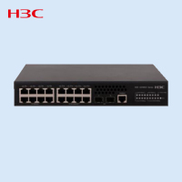新华三(H3C) S3100V3-EI系列千百兆组合以太网管交换机 S3100V3-18TP-SI 16口千百兆组合