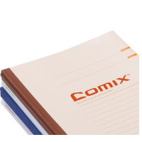 齐心(COMIX)C4502 办公必备无线装订本 A5 30张 12本/包 颜色随机
