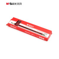晨光 HB铅笔木质六角红黑抽条笔带橡皮头 AWP30802 12支/盒