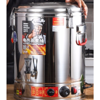 防烫不锈钢烧水保温桶大容量加热汤煮茶水电烧水桶 40L