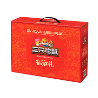 三只松鼠(threesquirrels) 福运礼-坚果组合 1280g+240ml*2