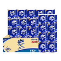 维达(Vinda) V4028-D 卷纸 蓝色经典卫生纸卷筒纸180克 30卷 4层加厚