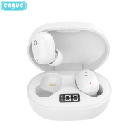 engue恩谷双耳TWS真无线蓝牙耳机(迷你)EG-AP01白色