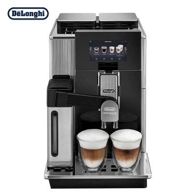 德龙(Delonghi)咖啡机 Maestosa 意式全自动咖啡机 双豆仓 全彩触摸一键制作 欧洲原装进口 EPAM96