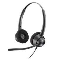 缤特力(Plantronics)Poly EncorePro 320 USB-C双耳头戴式办公耳机 降噪型话务客服耳麦