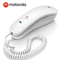 摩托罗拉(MOTOROLA)CT50电话机 酒店电话机座机 固定电话 办公家用 桌墙两用可壁挂白色