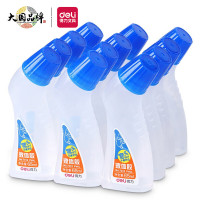 得力(deli)7312高粘度弯头液体胶水65ml 办公用品 蓝色12只装