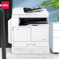 得力(deli)M221N打印机 A3黑白激光无线wifi小型办公商用复印机一体机打印机 基础款+输稿器