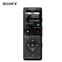 索尼(SONY)录音笔ICD-UX570F 4GB 黑色 智能降噪升级款专业线性录音棒 商务学习采访支持内录