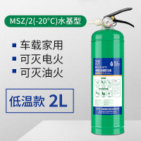 湧士MSZ_2碳钢低温灭火器 -20°C/喷射距离3m/时间15S 保质期4年 2L