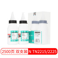 耐力(NIKO)N TN2215/2225碳粉墨粉 2支装(适用兄弟HL-2240/2250DN/联想