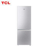 TCL冰箱BCD-120C小型双门电冰箱 LED照明 120L迷你小冰箱 珍珠白