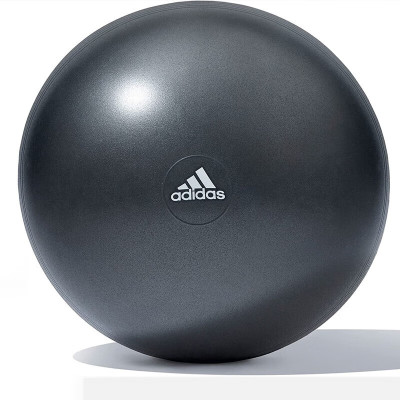 阿迪达斯(adidas)瑜伽球健身训练专业防爆防滑加厚强弹抗压健身球男女同款 黑色 75CM ADBL-11247BK